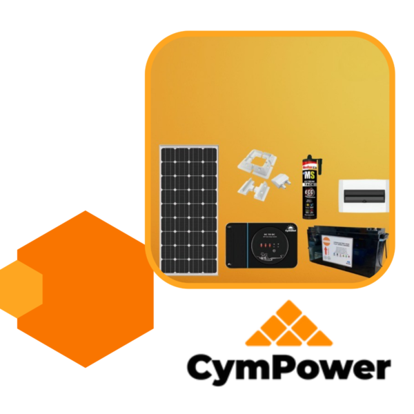 KIT CARAVANA EMBARCACIONES 12V BASIC 400WH/DÍA